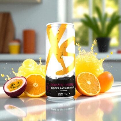 XS™Power Drink+ Энергетический напиток со вкусом имбирь-маракуйя (уп/12шт)