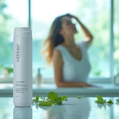 Satinique™ Очищающий кондиционер для волос и кожи головы
