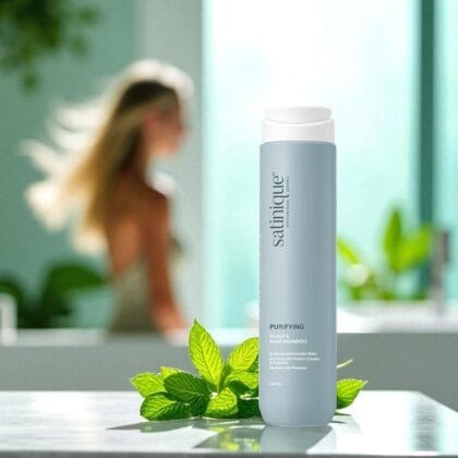 Satinique™ Очищающий шампунь для волос и кожи головы