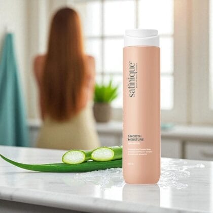 Satinique™ Увлажняющий шампунь для разглаживания волос